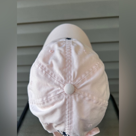 Polo Ralph Lauren PINK / Dark Blue Pony  Unisex Hat - Picture 5 of 9